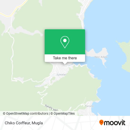 Chıko Coıffeur map