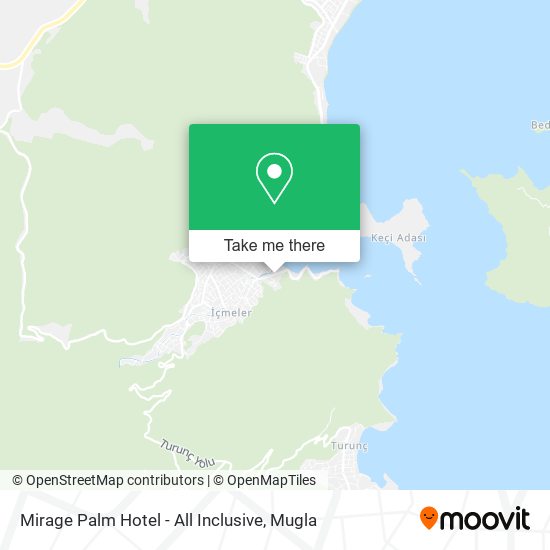 Mirage Palm Hotel - All Inclusive map