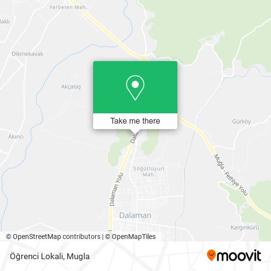 Öğrenci Lokali map