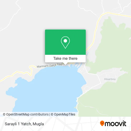 Sarayli 1 Yatch map