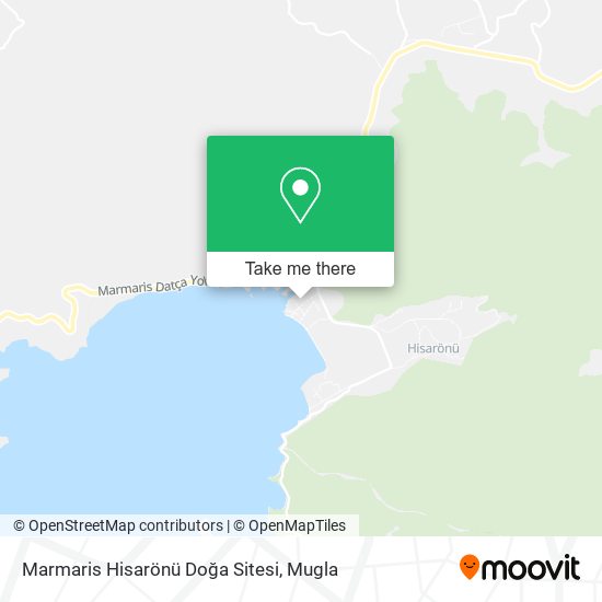 Marmaris Hisarönü Doğa Sitesi map