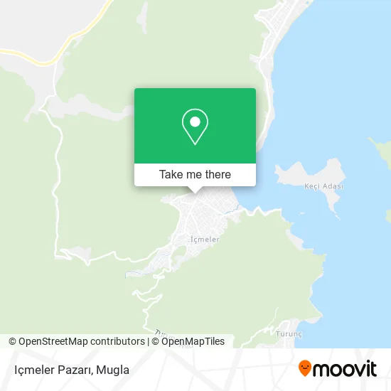 Içmeler Pazarı map
