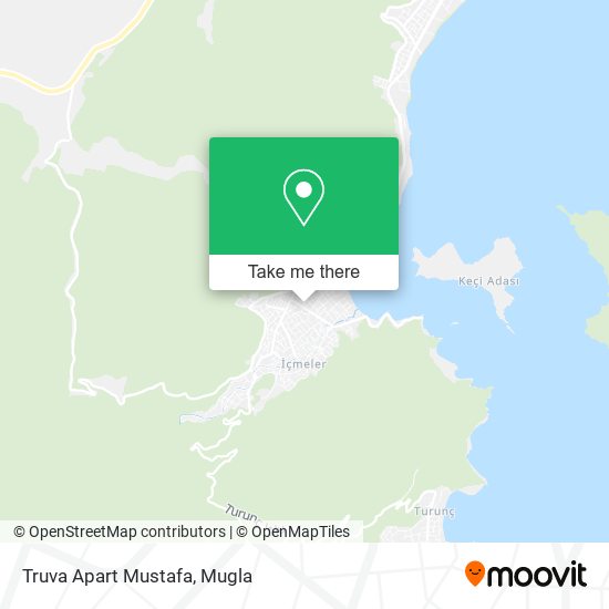 Truva Apart Mustafa map