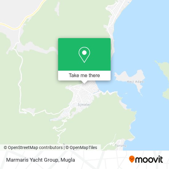 Marmaris Yacht Group map