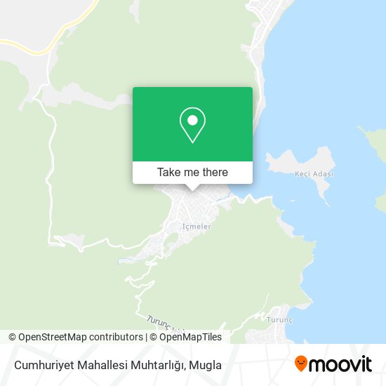 Cumhuriyet Mahallesi Muhtarlığı map
