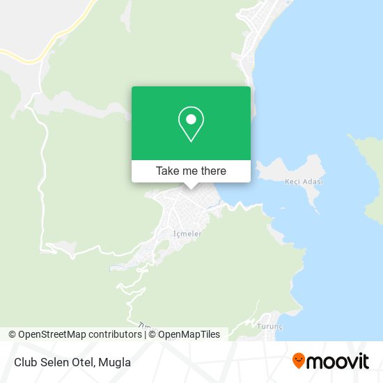 Club Selen Otel map