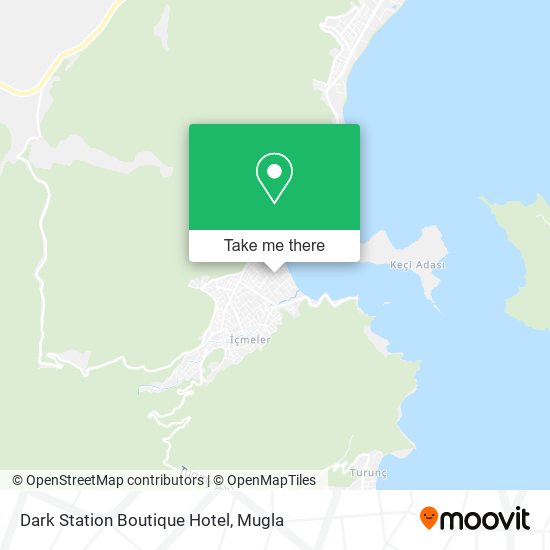 Dark Station Boutique Hotel map
