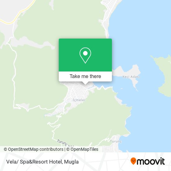 Vela/ Spa&Resort Hotel map