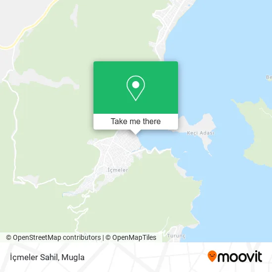 İçmeler Sahil map