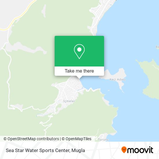 Sea Star Water Sports Center map