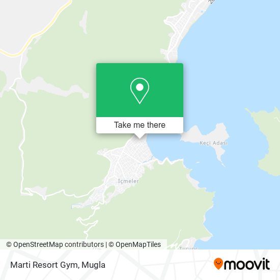 Marti Resort Gym map