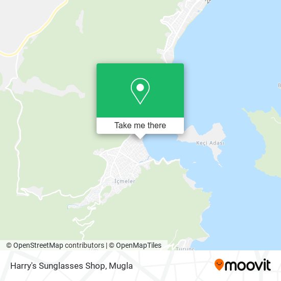 Harry's Sunglasses Shop map