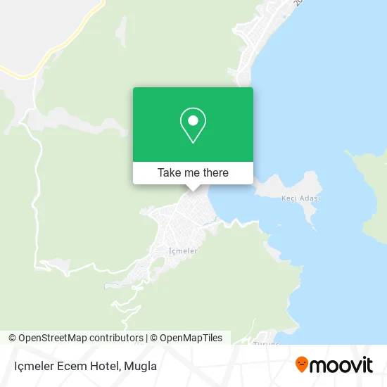 Içmeler Ecem Hotel map