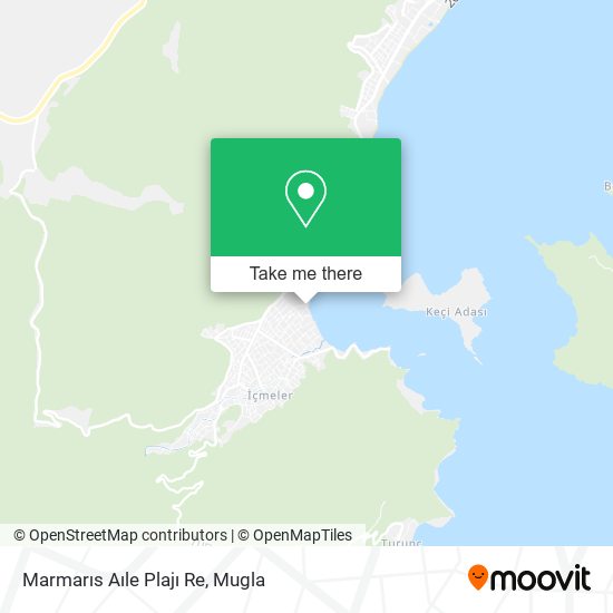 Marmarıs Aıle Plajı Re map