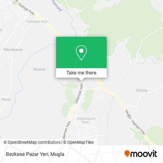Bezkese Pazar Yeri map