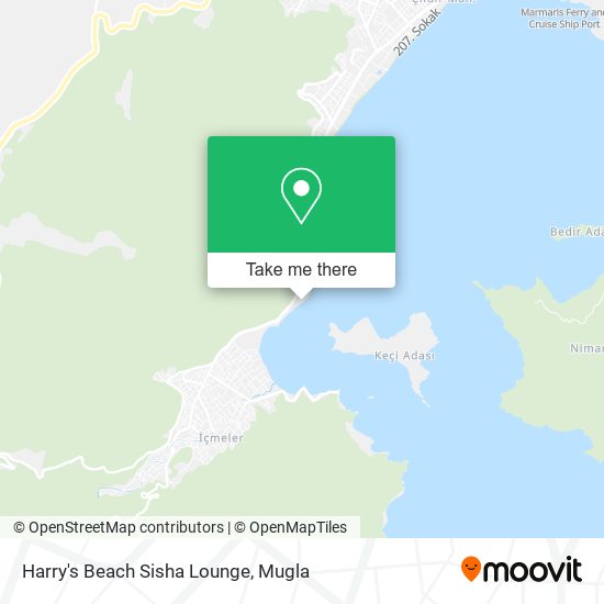 Harry's Beach Sisha Lounge map