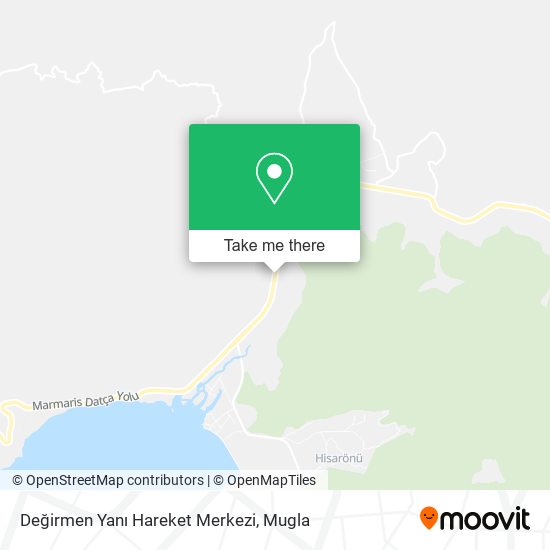 Değirmen Yanı Hareket Merkezi map