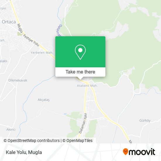 Kale Yolu map