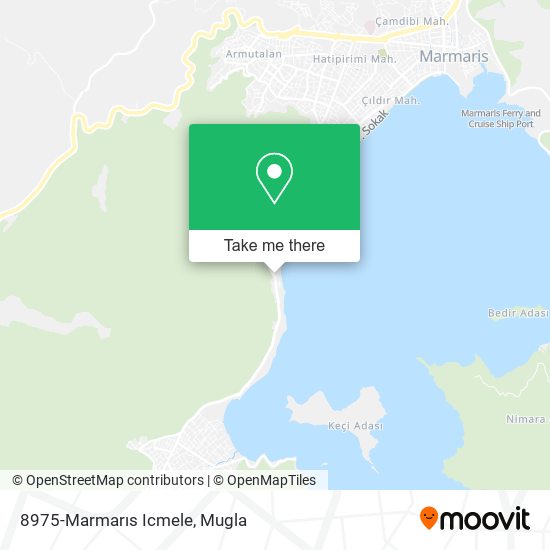 8975-Marmarıs Icmele map