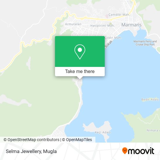 Selma Jewellery map