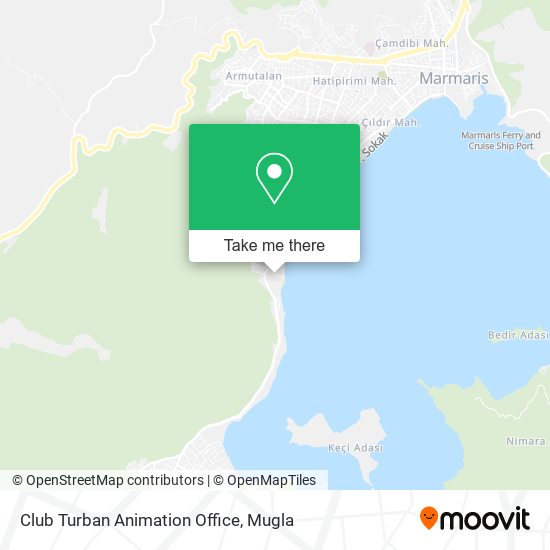 Club Turban Animation Office map