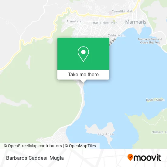 Barbaros Caddesi map