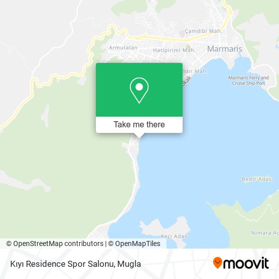 Kıyı Residence Spor Salonu map