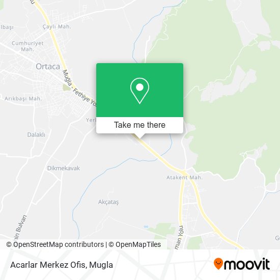 Acarlar Merkez Ofis map