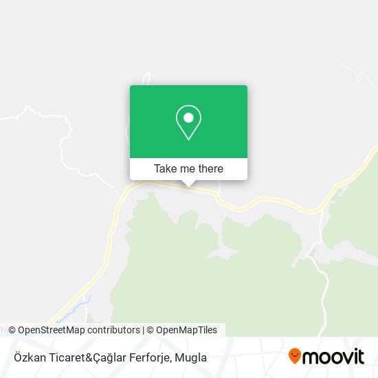 Özkan Ticaret&Çağlar Ferforje map
