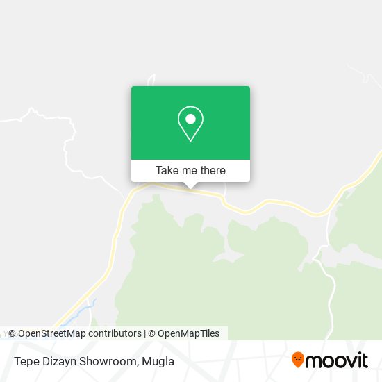 Tepe Dizayn Showroom map