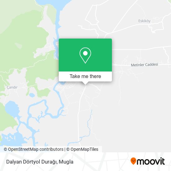 Dalyan Dörtyol Durağı map