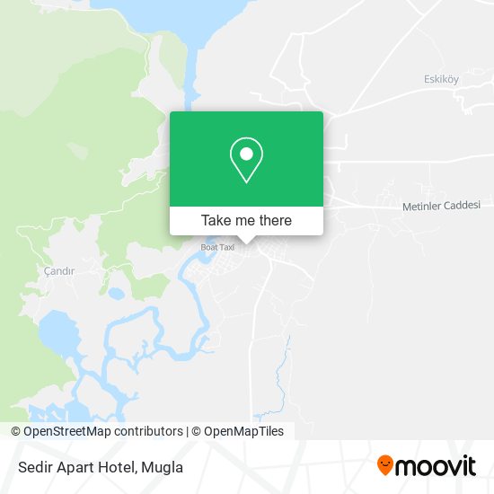 Sedir Apart Hotel map