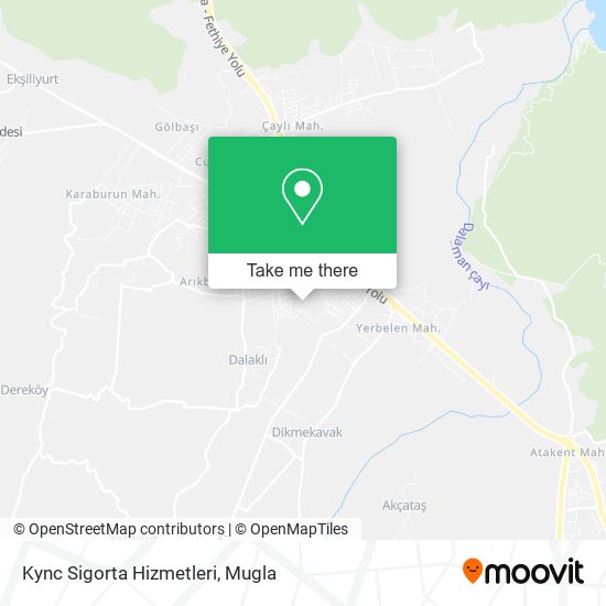 Kync Sigorta Hizmetleri map