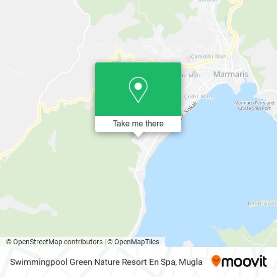 Swimmingpool Green Nature Resort En Spa map
