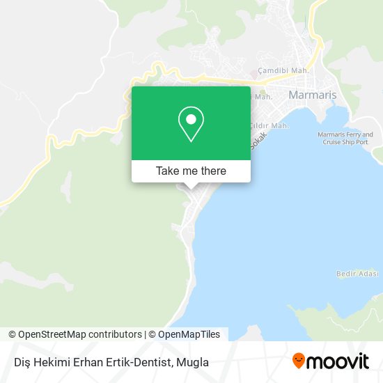 Diş Hekimi Erhan Ertik-Dentist map