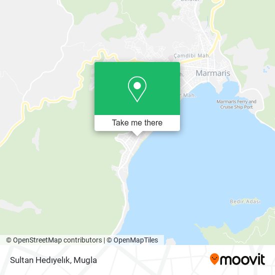 Sultan Hedıyelık map