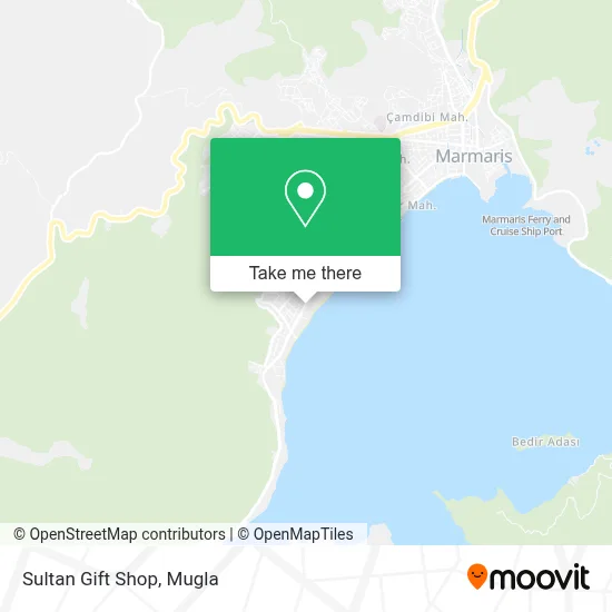 Sultan Gift Shop map