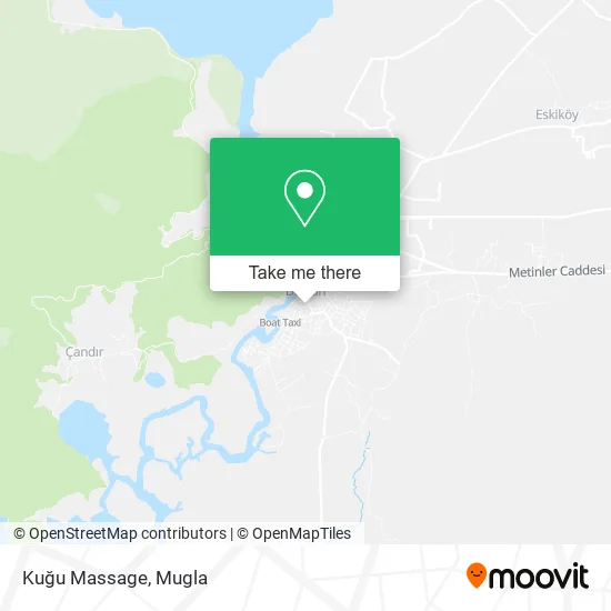 Kuğu Massage map