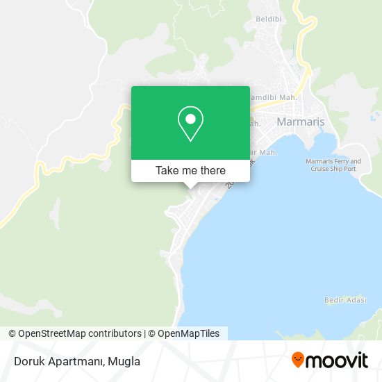 Doruk Apartmanı map