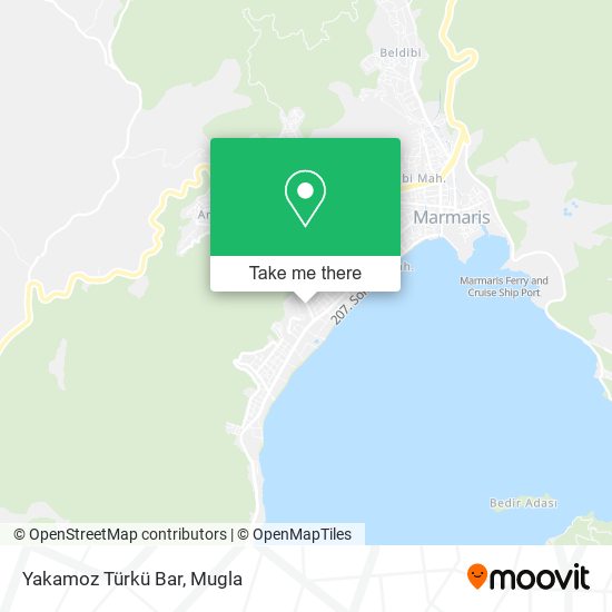Yakamoz Türkü Bar map