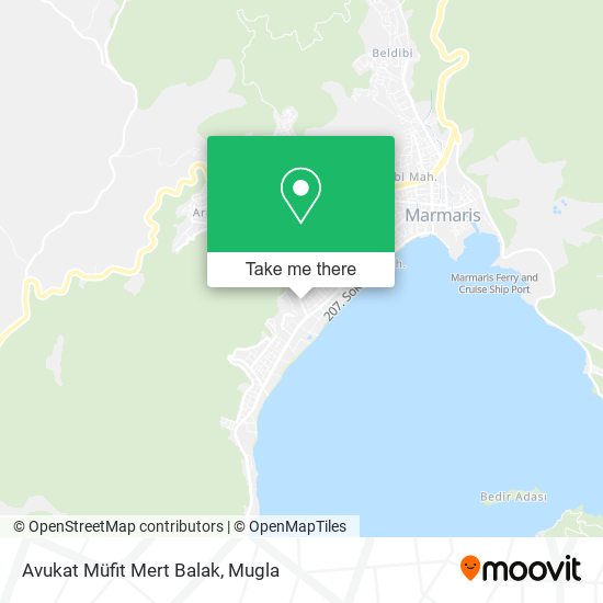 Avukat Müfit Mert Balak map