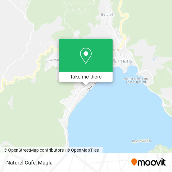 Naturel Cafe map
