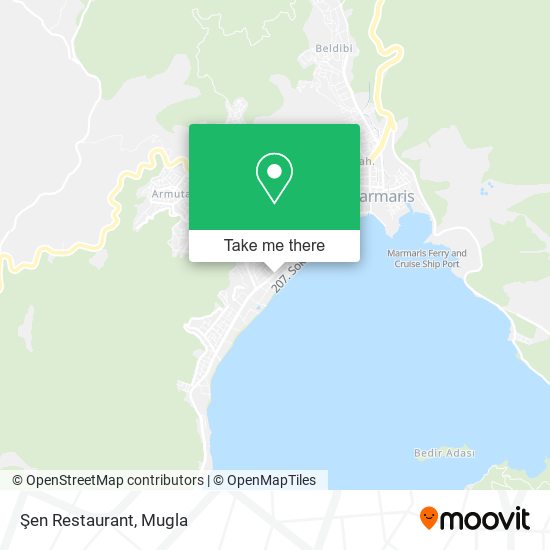 Şen Restaurant map