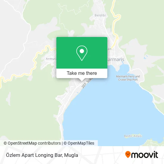 Özlem Apart Longing Bar map