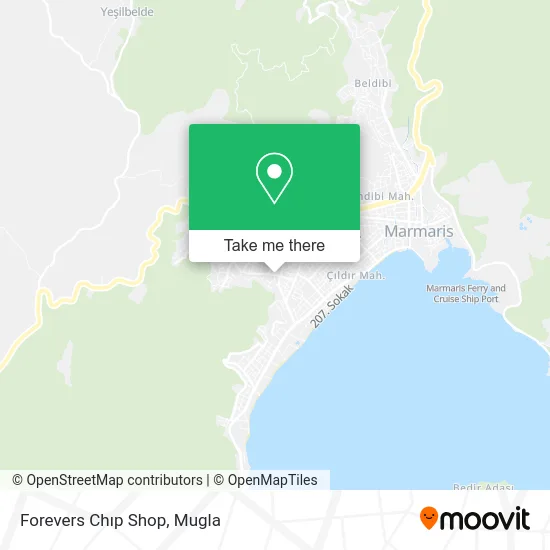 Forevers Chıp Shop map