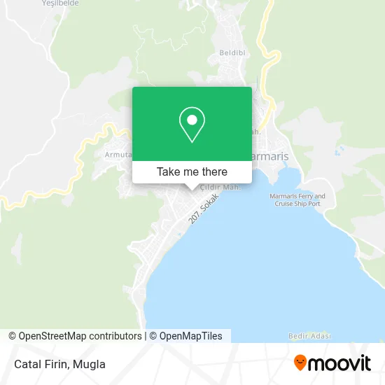 Catal Firin map