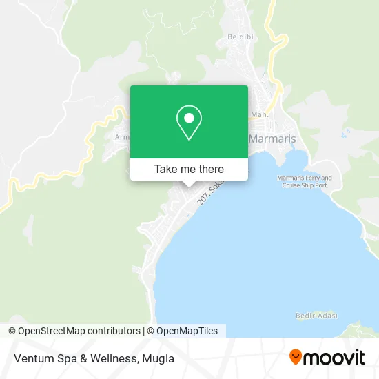 Ventum Spa & Wellness map