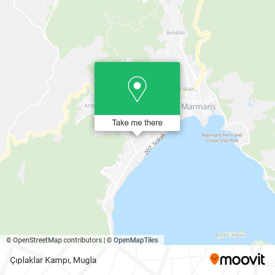 Çıplaklar Kampı map