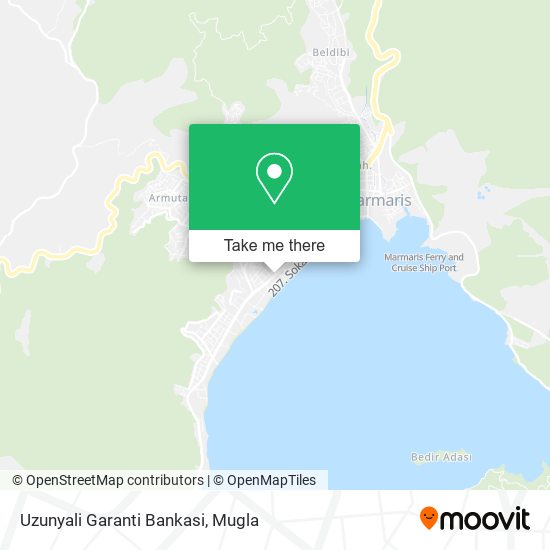 Uzunyali Garanti Bankasi map