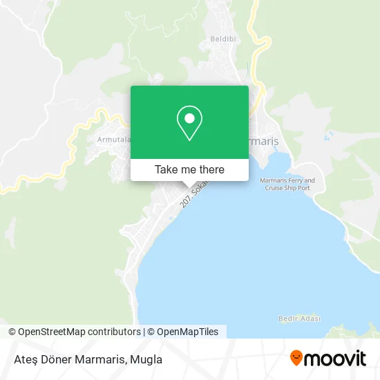 Ateş Döner Marmaris map
